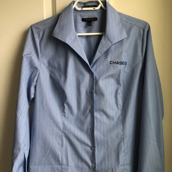 JPMORGAN Chase Bank Apparel-Twinhill Striped Shirt